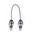Kiotos Steel Kiotos Clover Nipple Clamps with Chain | Durable Sensual Stimulation
