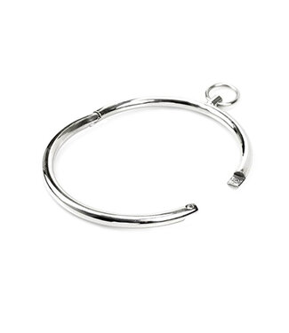 Kiotos Steel Kiotos Steel Handgemaakte Ronde Slavenhalsband Met O-Ring S