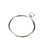 Kiotos Steel Handgefertigtes Kiotos-Stahl Bondage-Halsband mit O-Ring S