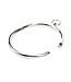 Kiotos Steel Elegantes Kiotos-Stahl-Bondage-Halsband M – Handgefertigt mit O-Ring