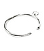 Kiotos Steel Kiotos Handmade Cathedral Round Collar L - Shiny Steel Bondage Accessory