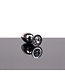 Kiotos Steel Holle Medium Buttplug 7,4 cm RVS Met Heldere Edelsteen – Lichtgewicht