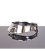 Kiotos Steel Elegantes Kiotos Steel 12 cm Halsband aus Edelstahl mit O-Ring
