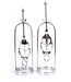 Kiotos Steel Adjustable Stainless Steel Nipple Clamps with Clover Design