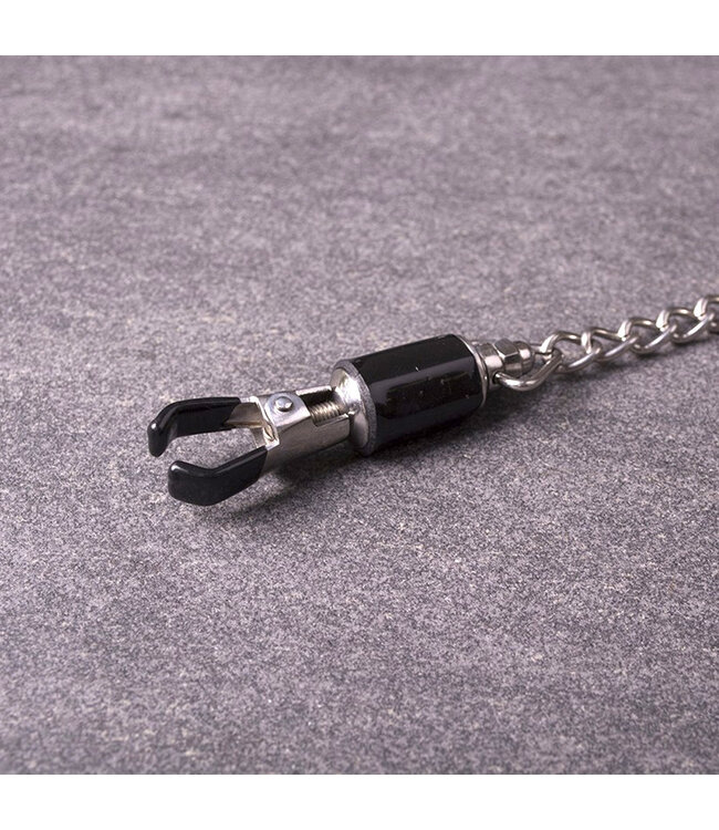 Kiotos Steel Kiotos Stainless Steel Strong Nipple Clamps with Adjustable Chain