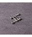 Kiotos Steel Kiotos Steel Tepelklemmen Met Ronde Einde Van 100% Roestvrij Staal