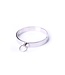 Kiotos Steel Kiotos Steel RVS Halsband Met O-Ring 13,5 cm - Duurzaam & Hygiënisch