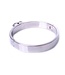 Kiotos Steel Kiotos Steel Collar Medium Roestvrij Staal Met O-Ring 12 - 13,6 cm