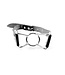 Kiotos Steel Adjustable Stainless Steel & Leather Spider Mouth Gag for BDSM Fun