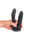 Kiotos COX Kiotos COX 19 cm Dubbele Realistische Dildo Met Waterdichte Zuignap
