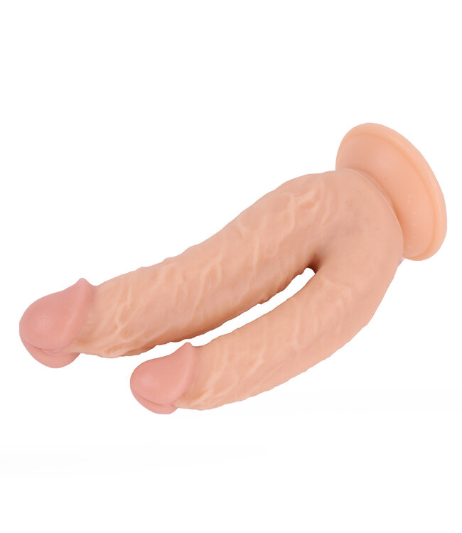 Kiotos COX Kiotos COX 21cm Double Dildo - Realistic, Phthalate-Free, Suction Cup