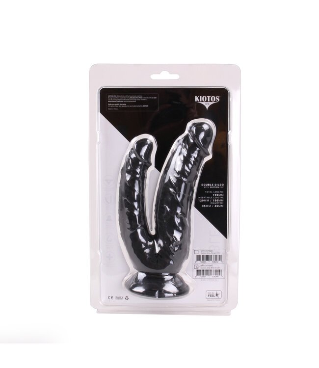 Kiotos COX Kiotos COX 21cm Double Dildo - Realistic, Waterproof & Versatile