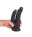 Kiotos COX Kiotos COX Realistische Dubbele Dildo 21 cm Met Sterke Zuignap En Waterdicht