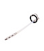Kiotos Steel Ribbed Urethral Catheter & Penis Plug with Adjustable Rubber Rings