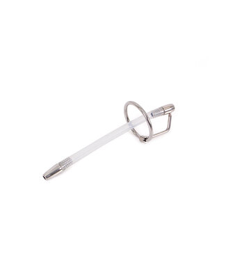 Kiotos Steel Medium Urethral Catheter 12.8 cm with Stainless Steel Tip & Rings