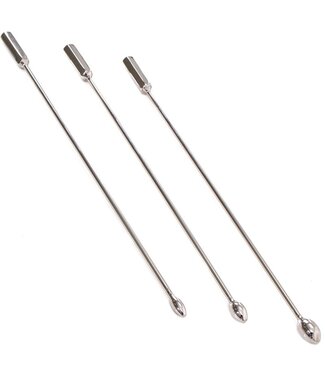 Kiotos Steel Stainless Steel Urethral Sound Penis Stick - 3 Sizes Available
