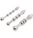 Kiotos Steel Edelstahl Urethral-Trainer-Set mit 3 Penisplugs für Anfänger