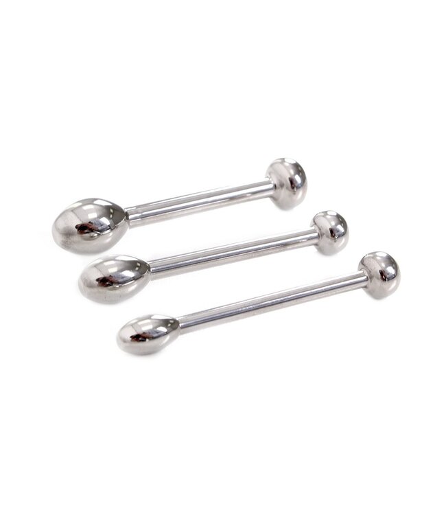 Kiotos Steel Beginner's Stainless Steel Urethral Trainer Kit with 3 Plugs
