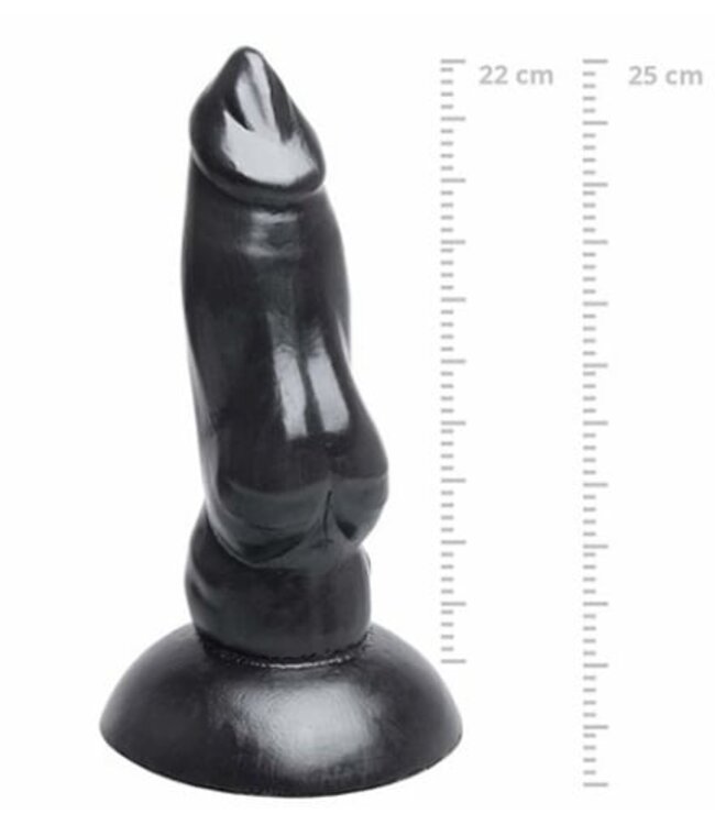 Animals Realistischer Mastiff-Dildo 25 cm | Weiches PVC für sicheren Spaß