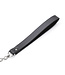 Kiotos Steel Aluminium Anaal Plug Met Kristal En PU Leren Kettingriem Set