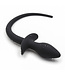KIOTOS X Black Silicone Anal Plug with Long Tail for Puppy Play - 28 cm