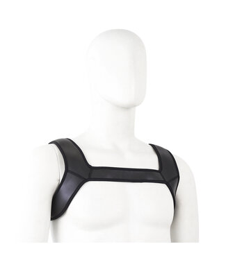 Kiotos Leather Harnisch Gurt für Männer | Neopren Schulter-Brustgurt für Fitness & Party