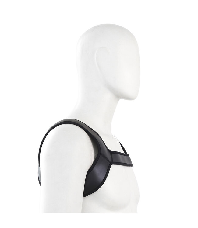 Kiotos Leather Kiotos Leather Neopreen Elastische Harnas Gordel Met Schouderriem M