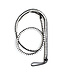Kiotos Leather Stylish Long Black and White Whip | Strong & Durable Design