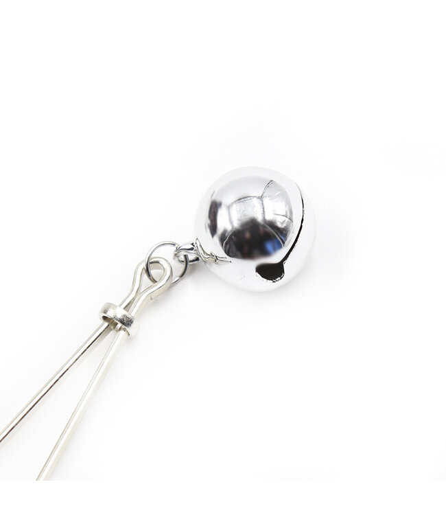 Kiotos Steel Bells & Circles Nipple Clamps | Stylish Stimulation Jewelry