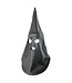 Kiotos Leather Schwarze Spitzmaske aus PVC – Geheimnisvoll für Cosplay und Partys