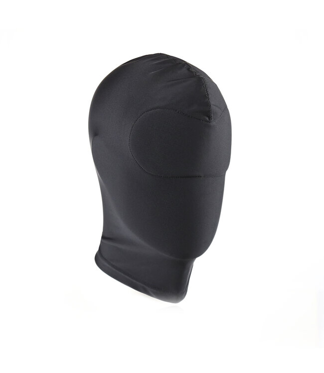 Schwarze BDSM-Spandex-Maske für Spannung und Geheimnis im Spiel