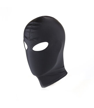 Kiotos Leather Bequeme BDSM-Augenmaske aus Stretch-Spandex für Fetischpartys