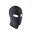 Kiotos Leather Spandex BDSM Masker Met Vrije Ogen En Mondsluiting Voor Comfortabele Bondage