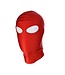 Kiotos Leather Spandex BDSM Masker Met Vrije Ogen En Mondsluiting Voor Comfortabele Bondage