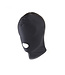 Kiotos Leather Breathable Black Spandex BDSM Hood Mask with Open Mouth for Fetish Fun