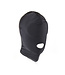 Kiotos Leather Bequeme Spandex-Kapuzenmaske für BDSM – Offener Mund, Atmungsaktiv und Flexibel