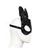 Kiotos Leather PU-Leren Muis Masker Met Metalen Klinknagels En Fluwelen Voering