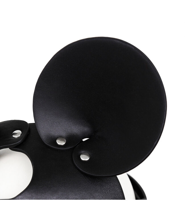 Kiotos Leather Elegante PU-Leder Mausmaske für unvergessliche Rollenspiele und Partys