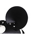 Kiotos Leather PU-Leren Muis Masker Met Metalen Klinknagels En Fluwelen Voering
