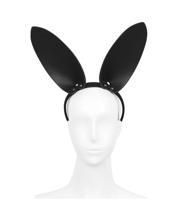 Kiotos Leather PU Leather Bunny Ears Headband - Perfect for Cosplay & Role Play
