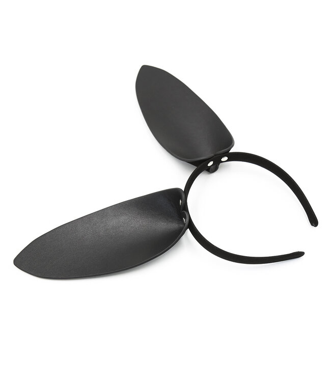 Kiotos Leather PU Leather Bunny Ears Headband - Perfect for Cosplay & Role Play
