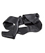 Kiotos Leather Elegant Black Satin Blindfold - Add Mystery to Your Intimate Moments
