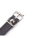 Kiotos Leather Soft PU Black Mouth Gag - Comfortable Lip Spreader for Intimate Play