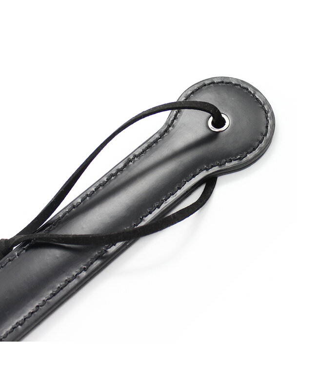 Kiotos Leather Classic 34 cm PU Leather Paddle – Black, Red & Pink Flexibility