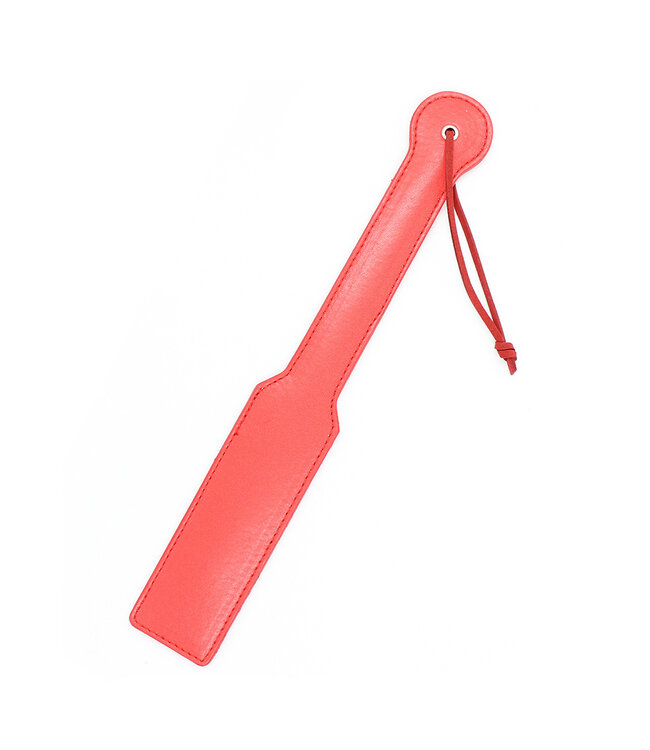 Kiotos Leather Classic PU Leather Paddle - Sleek 34 cm in Black, Red, or Pink