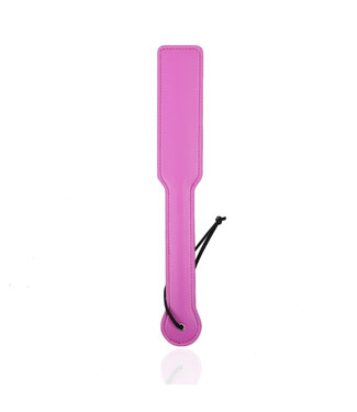 Kiotos Leather Elegant 34 cm Classic Paddle in Black, Red & Pink PU Leather