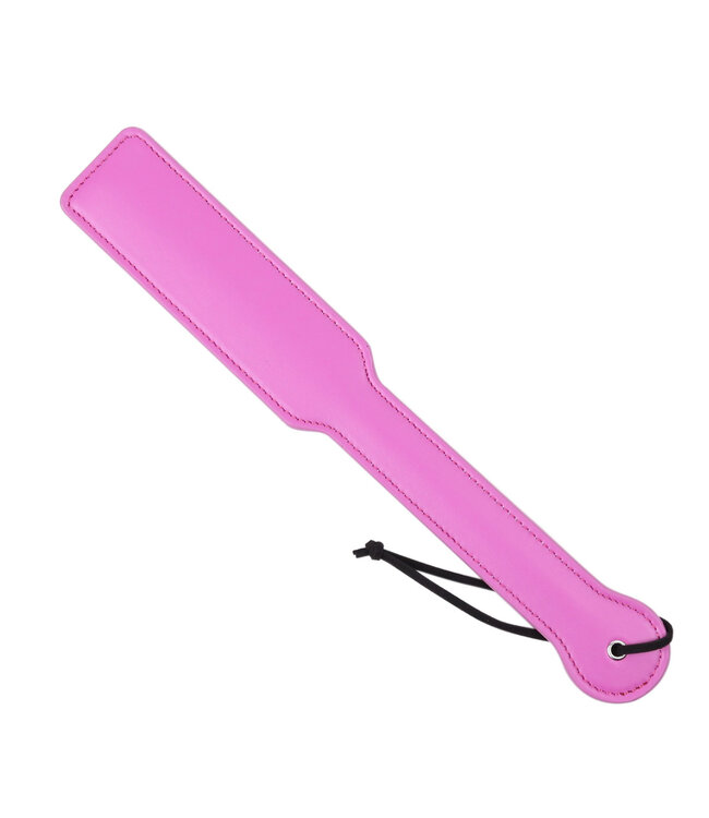 Kiotos Leather Elegant 34 cm Classic Paddle in Black, Red & Pink PU Leather