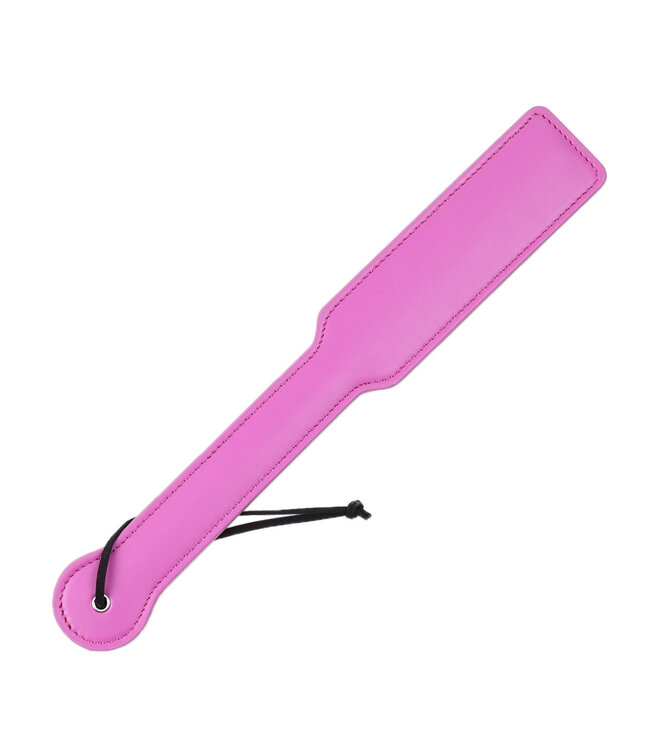 Kiotos Leather Elegant 34 cm Classic Paddle in Black, Red & Pink PU Leather