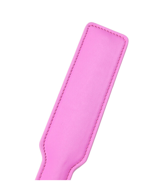 Kiotos Leather Elegant 34 cm Classic Paddle in Black, Red & Pink PU Leather