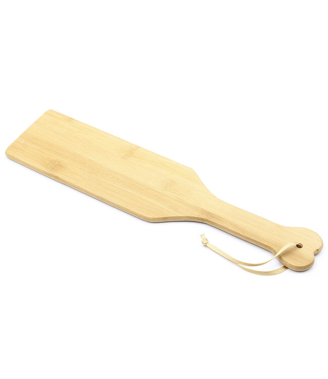 Kiotos Leather Kiotos Leather Bamboe Houten Paddle 42 cm - Duurzaam, Licht en Krachtig